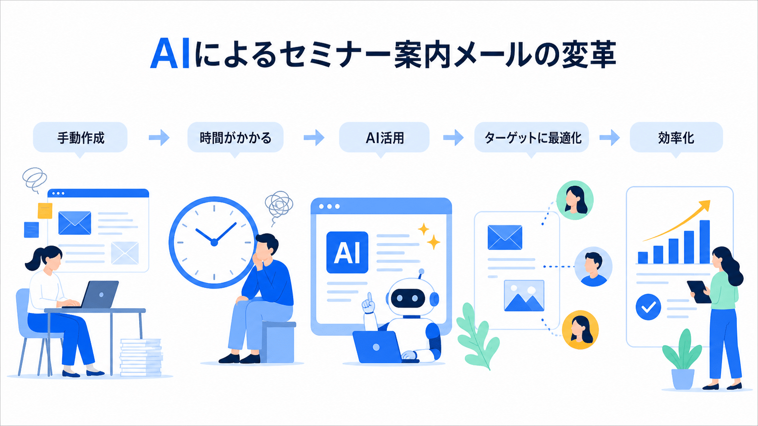 AIによるセミナー案内メール作成の変革