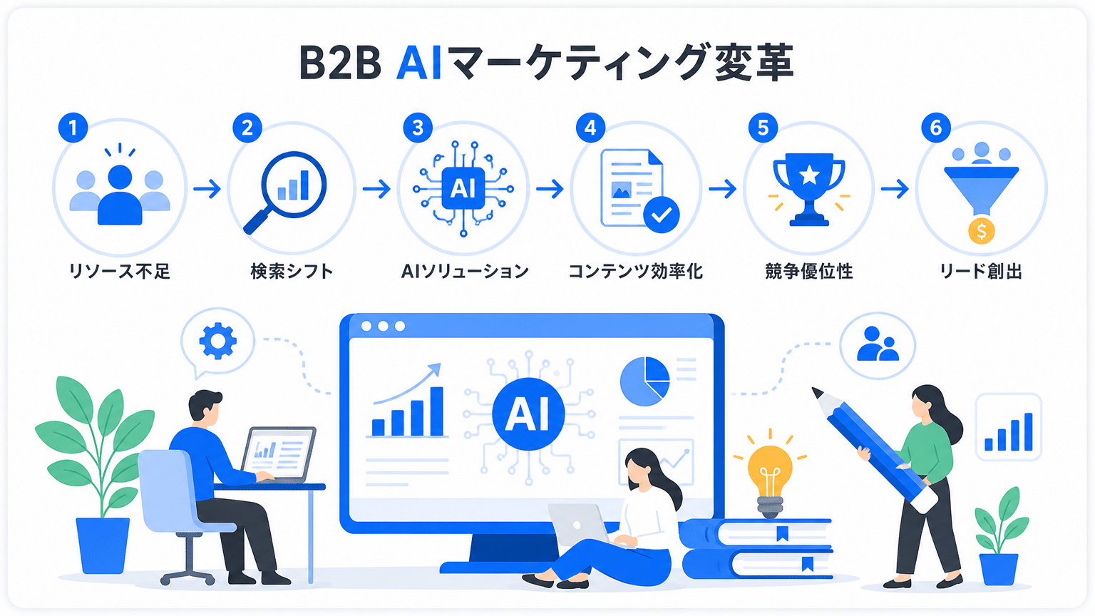 BtoBマーケティングにおけるAI活用の変革