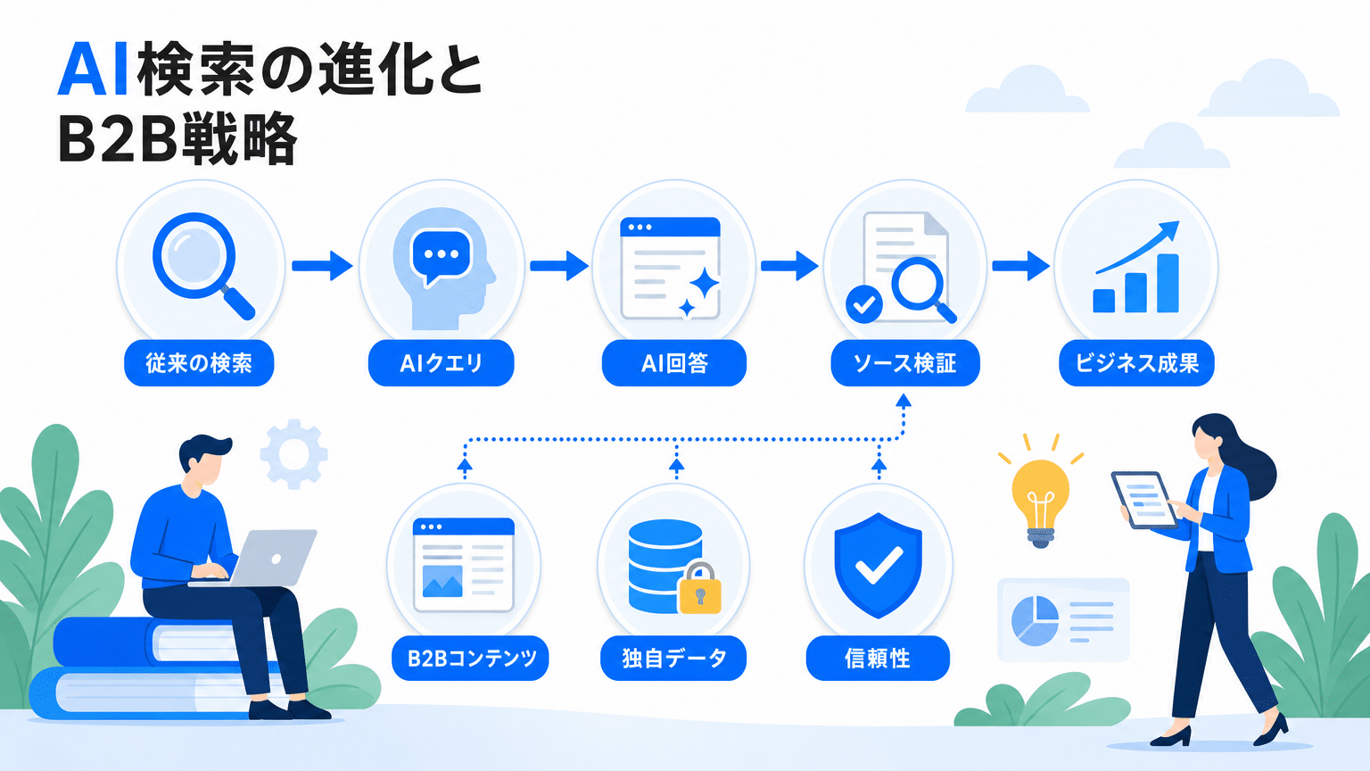 AI検索の現状とBtoBコンテンツ戦略