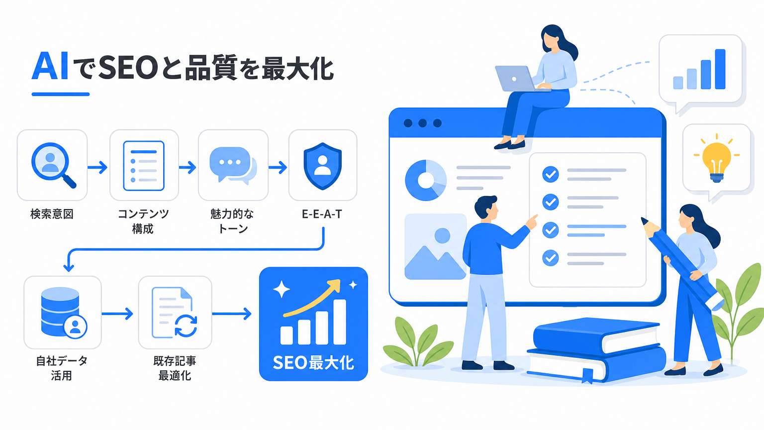 SEOと品質を高めるAIリライトの具体的な方法