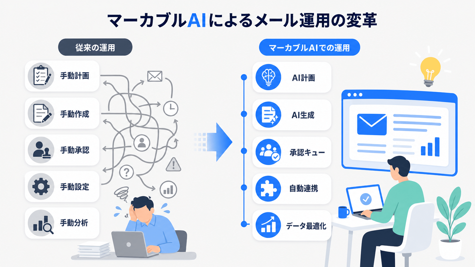 マーケブルAIによるメルマガ運用変革