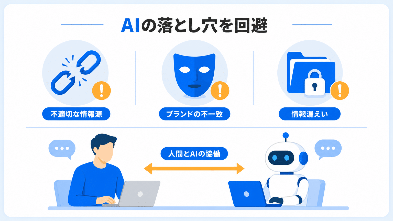 AIエージェント活用で避けるべき3つの落とし穴