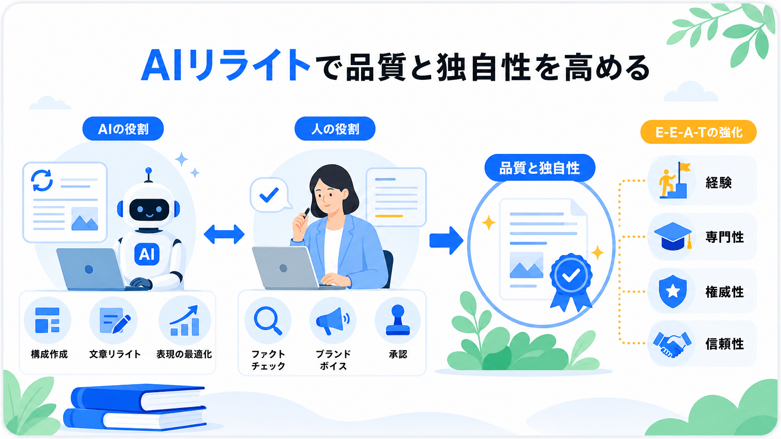 品質・独自性を損なわないAIリライトの実践テクニック