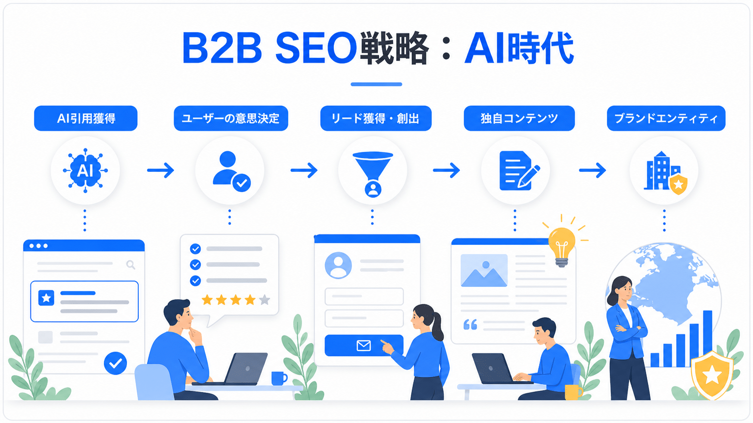BtoB SEO戦略：AI Overviews時代