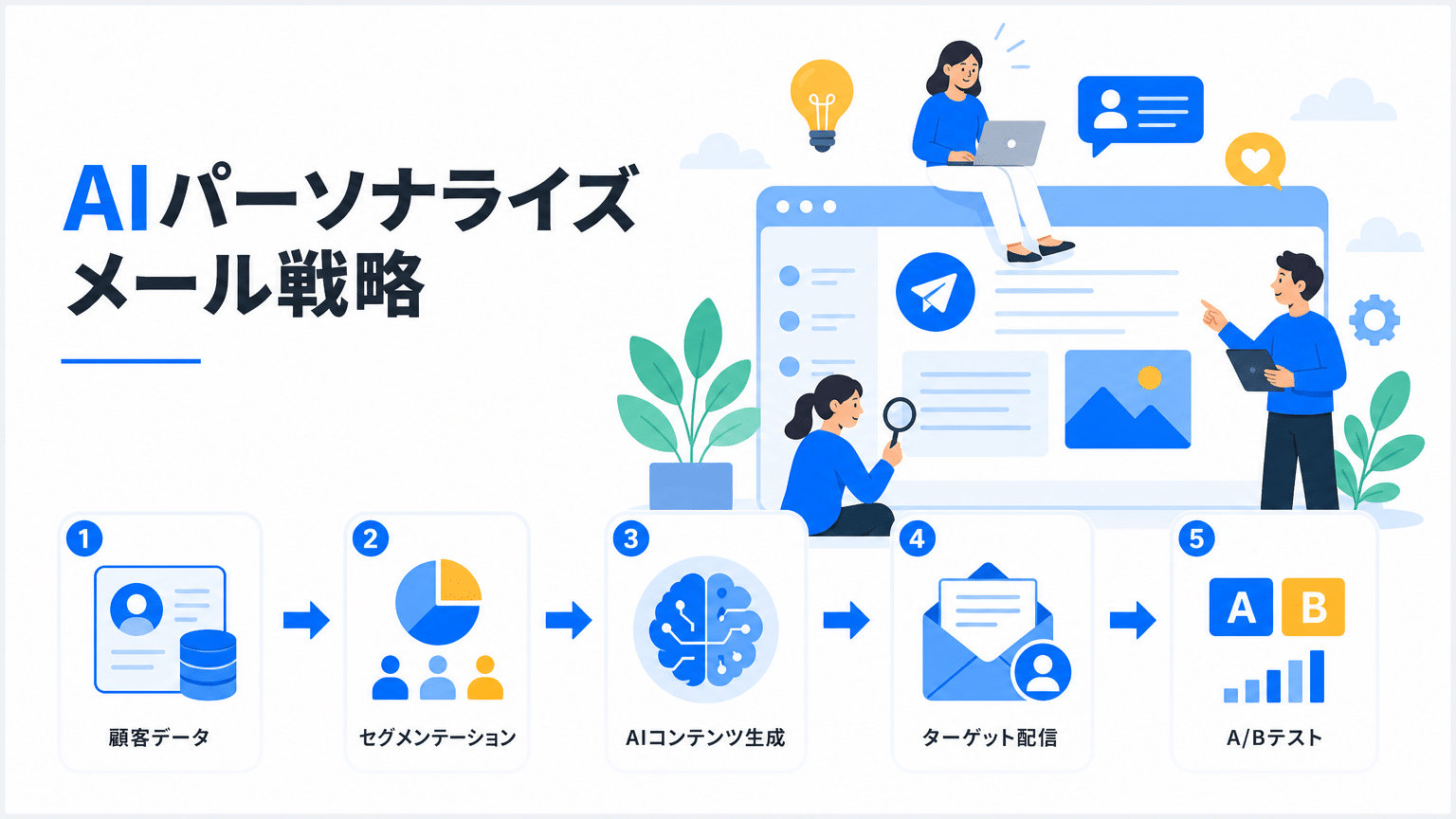 AIによるパーソナライズメール戦略