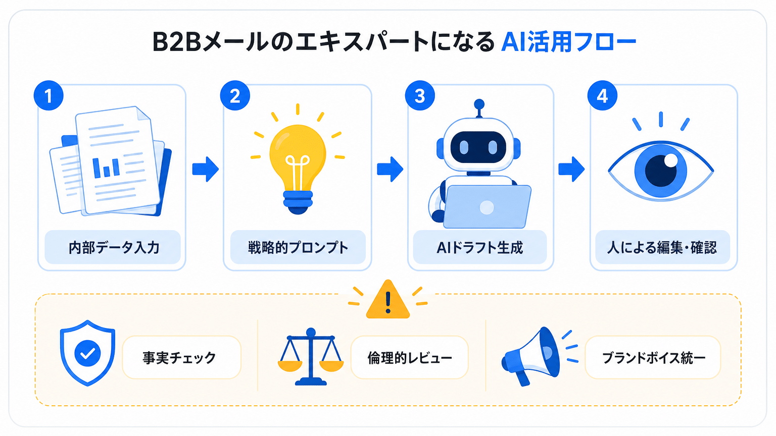 マーケブルAIでBtoB専門メルマガ作成