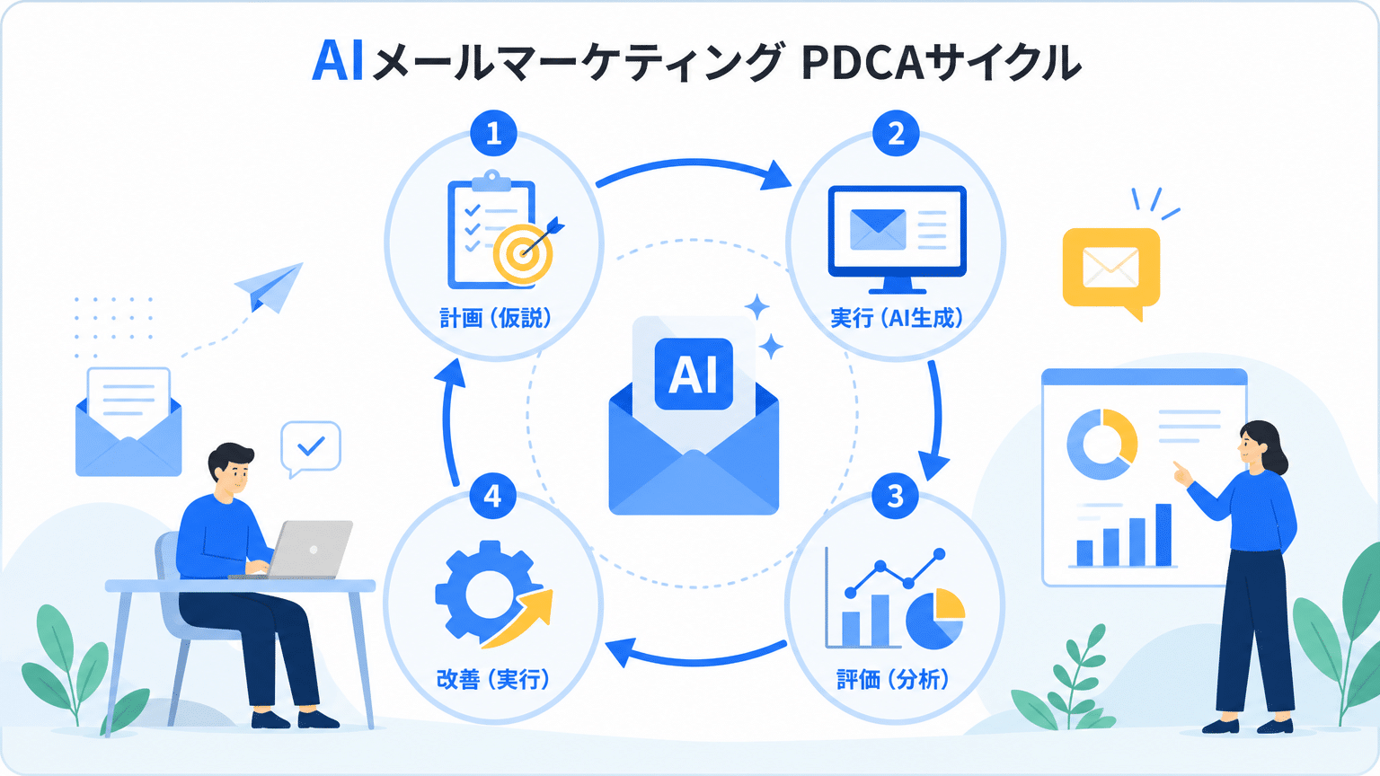 AIメール運用PDCAサイクル