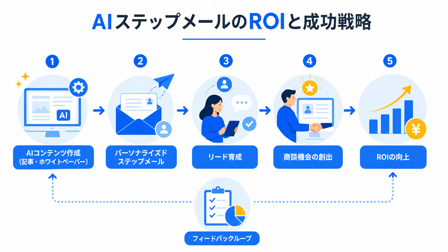 AIステップメールの費用対効果と成功戦略
